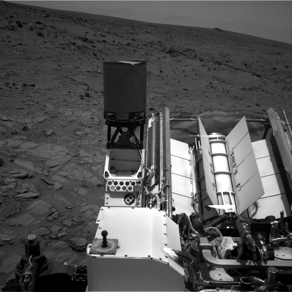 Nasa's Mars rover Curiosity acquired this image using its Right Navigation Camera on Sol 313, at drive 704, site number 6