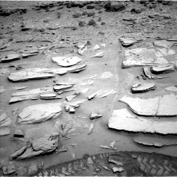 Nasa's Mars rover Curiosity acquired this image using its Left Navigation Camera on Sol 317, at drive 746, site number 6