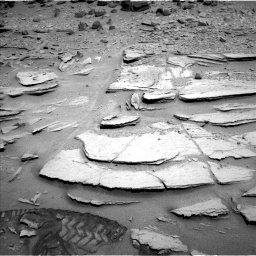 Nasa's Mars rover Curiosity acquired this image using its Left Navigation Camera on Sol 317, at drive 758, site number 6