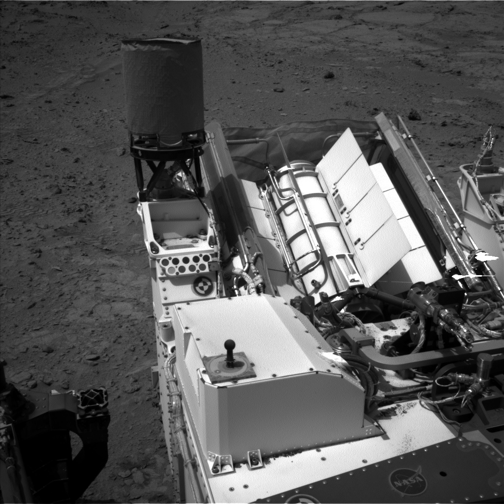 Nasa's Mars rover Curiosity acquired this image using its Left Navigation Camera on Sol 317, at drive 804, site number 6