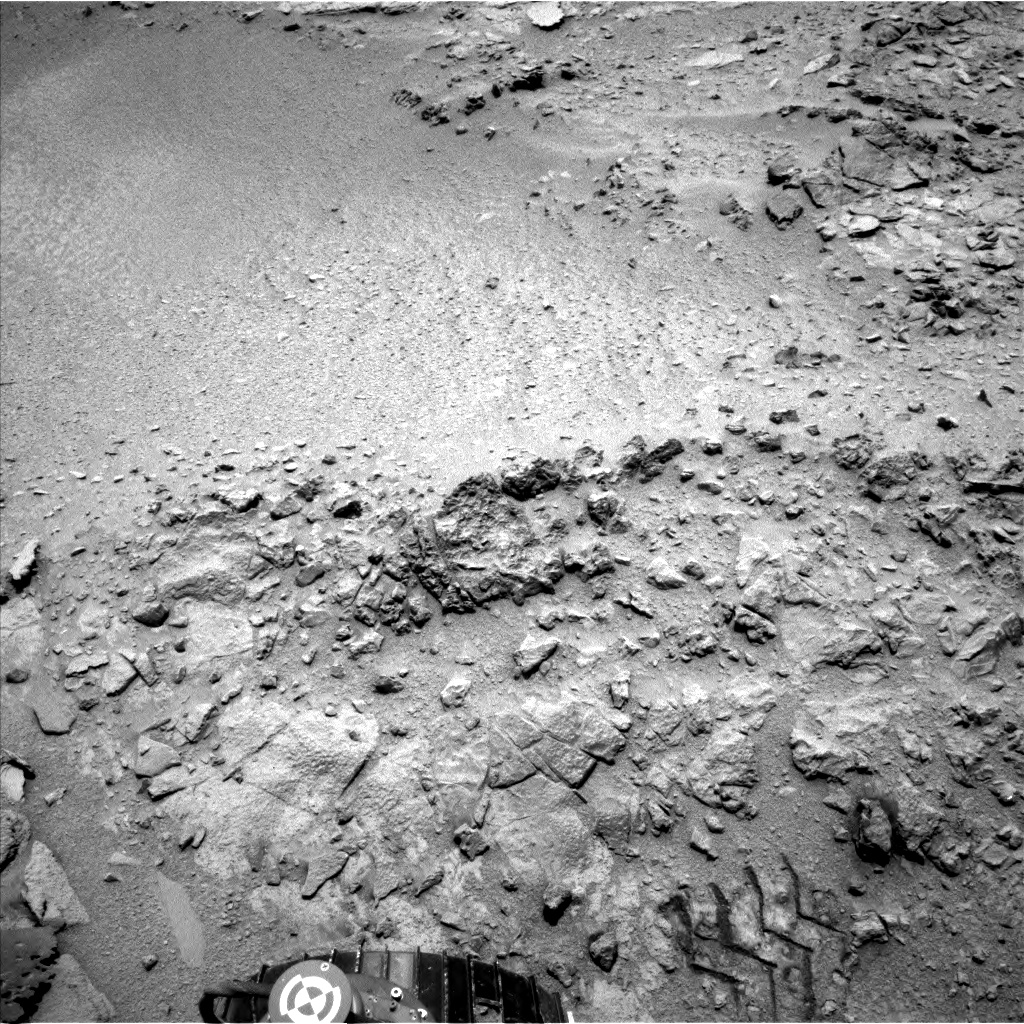Nasa's Mars rover Curiosity acquired this image using its Left Navigation Camera on Sol 317, at drive 804, site number 6