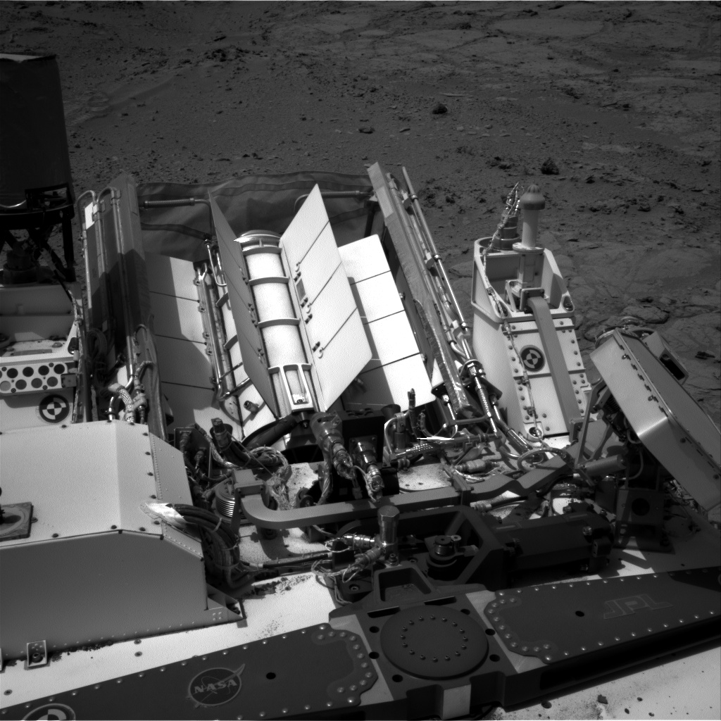 Nasa's Mars rover Curiosity acquired this image using its Right Navigation Camera on Sol 317, at drive 804, site number 6