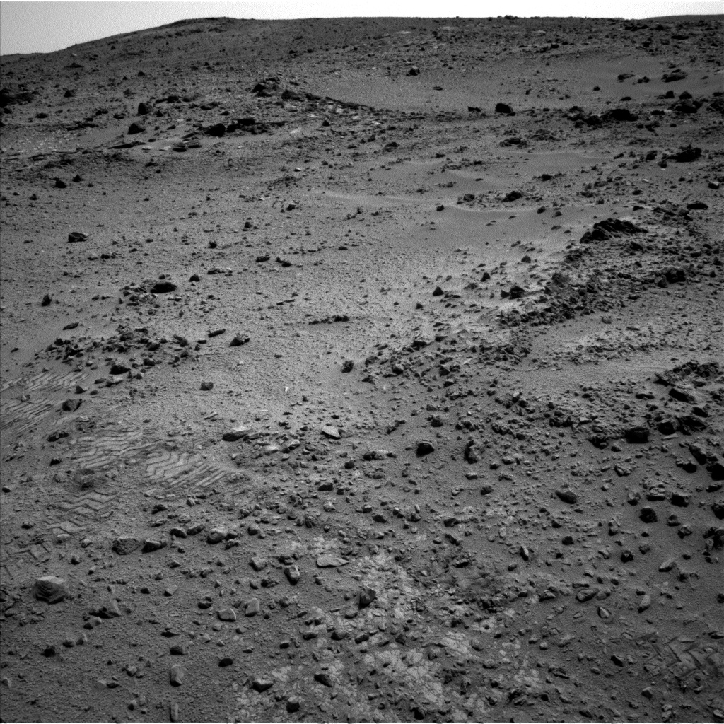 Nasa's Mars rover Curiosity acquired this image using its Left Navigation Camera on Sol 324, at drive 0, site number 7