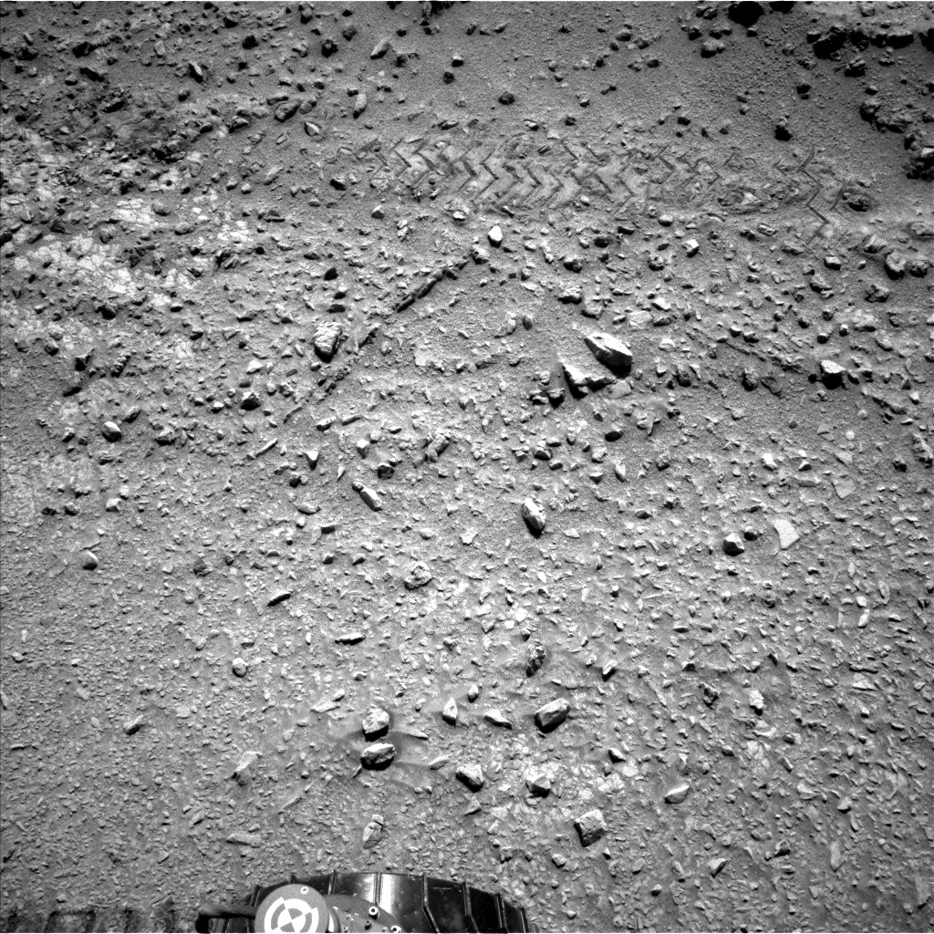 Nasa's Mars rover Curiosity acquired this image using its Left Navigation Camera on Sol 324, at drive 0, site number 7