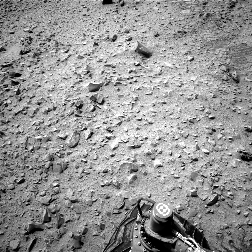 Nasa's Mars rover Curiosity acquired this image using its Left Navigation Camera on Sol 327, at drive 136, site number 7