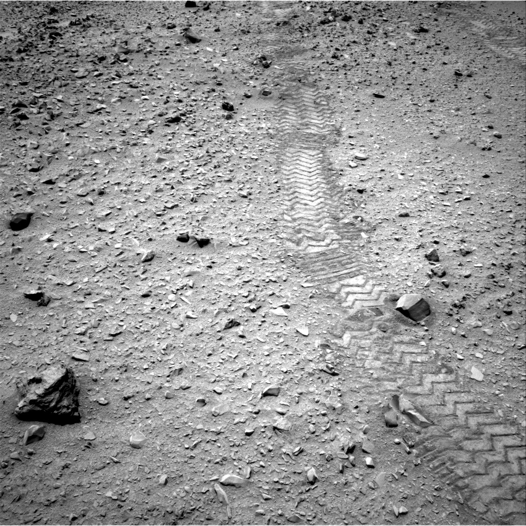 Nasa's Mars rover Curiosity acquired this image using its Right Navigation Camera on Sol 327, at drive 114, site number 7