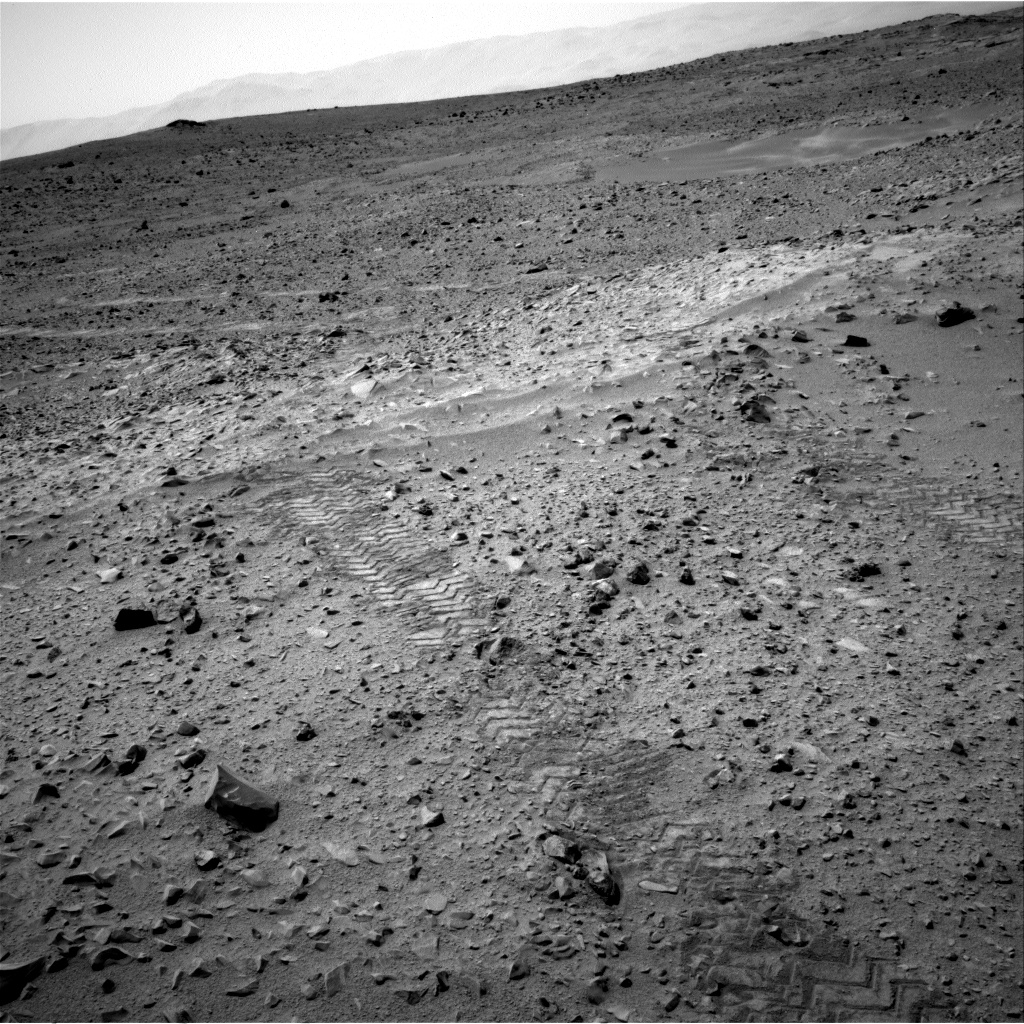 Nasa's Mars rover Curiosity acquired this image using its Right Navigation Camera on Sol 327, at drive 136, site number 7