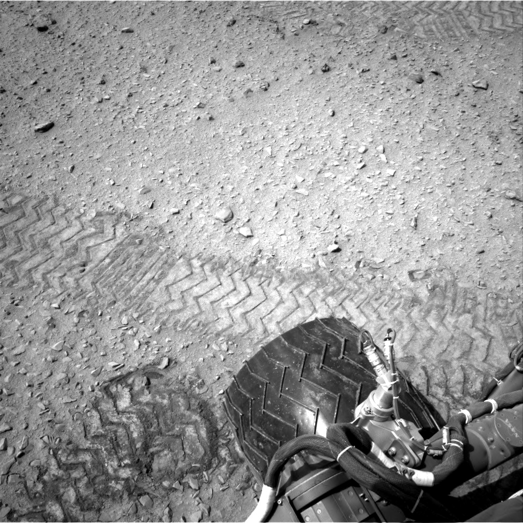 Nasa's Mars rover Curiosity acquired this image using its Right Navigation Camera on Sol 327, at drive 136, site number 7