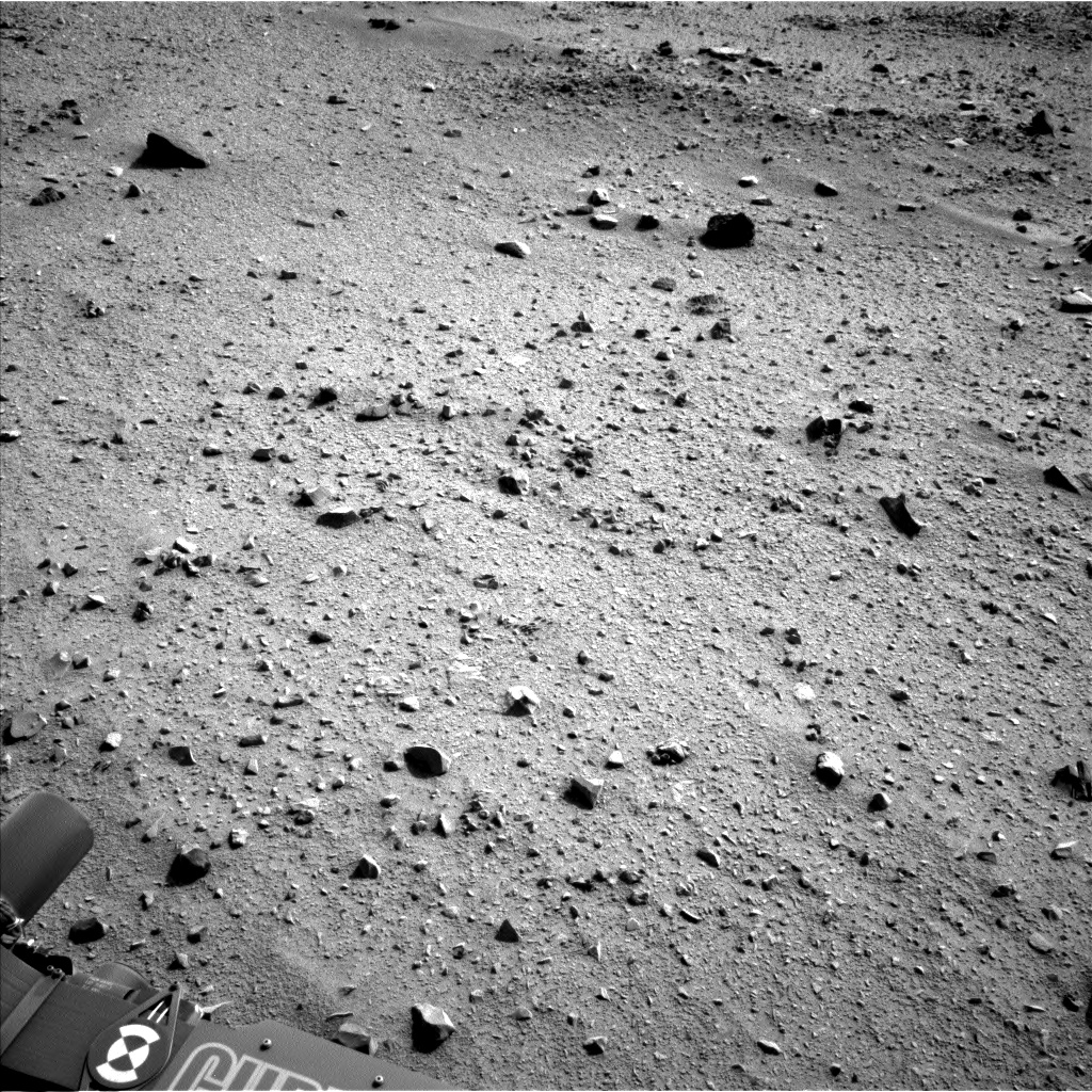 Nasa's Mars rover Curiosity acquired this image using its Left Navigation Camera on Sol 329, at drive 256, site number 7