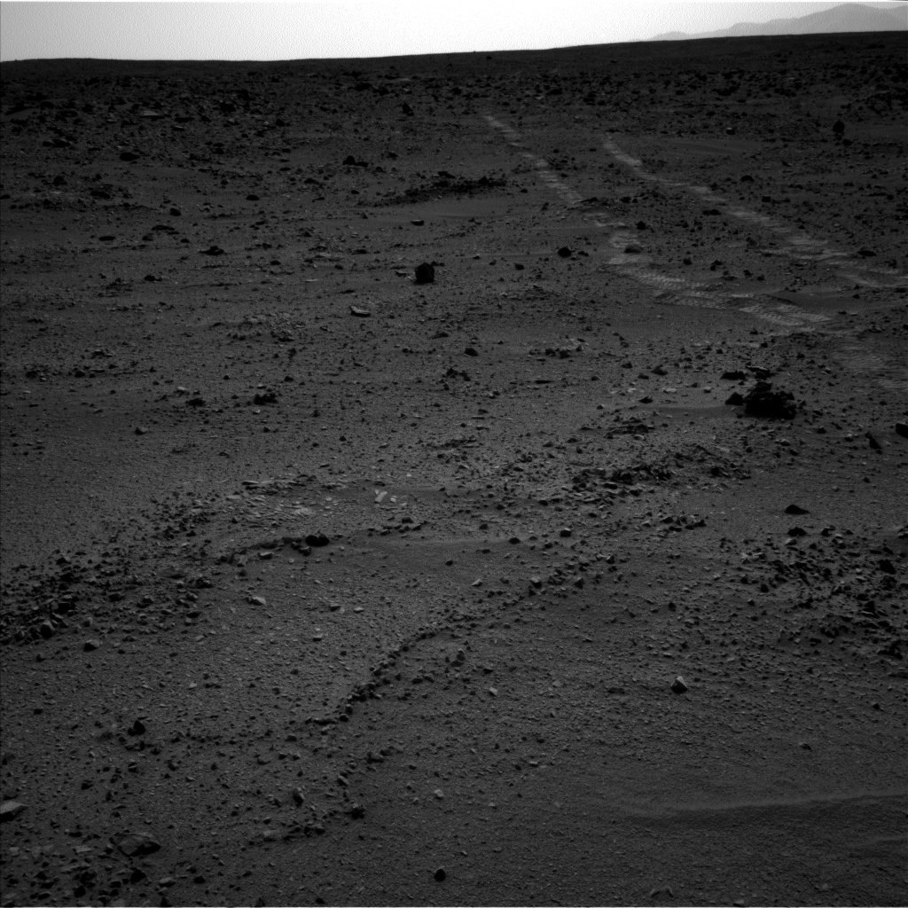 Nasa's Mars rover Curiosity acquired this image using its Left Navigation Camera on Sol 329, at drive 270, site number 7