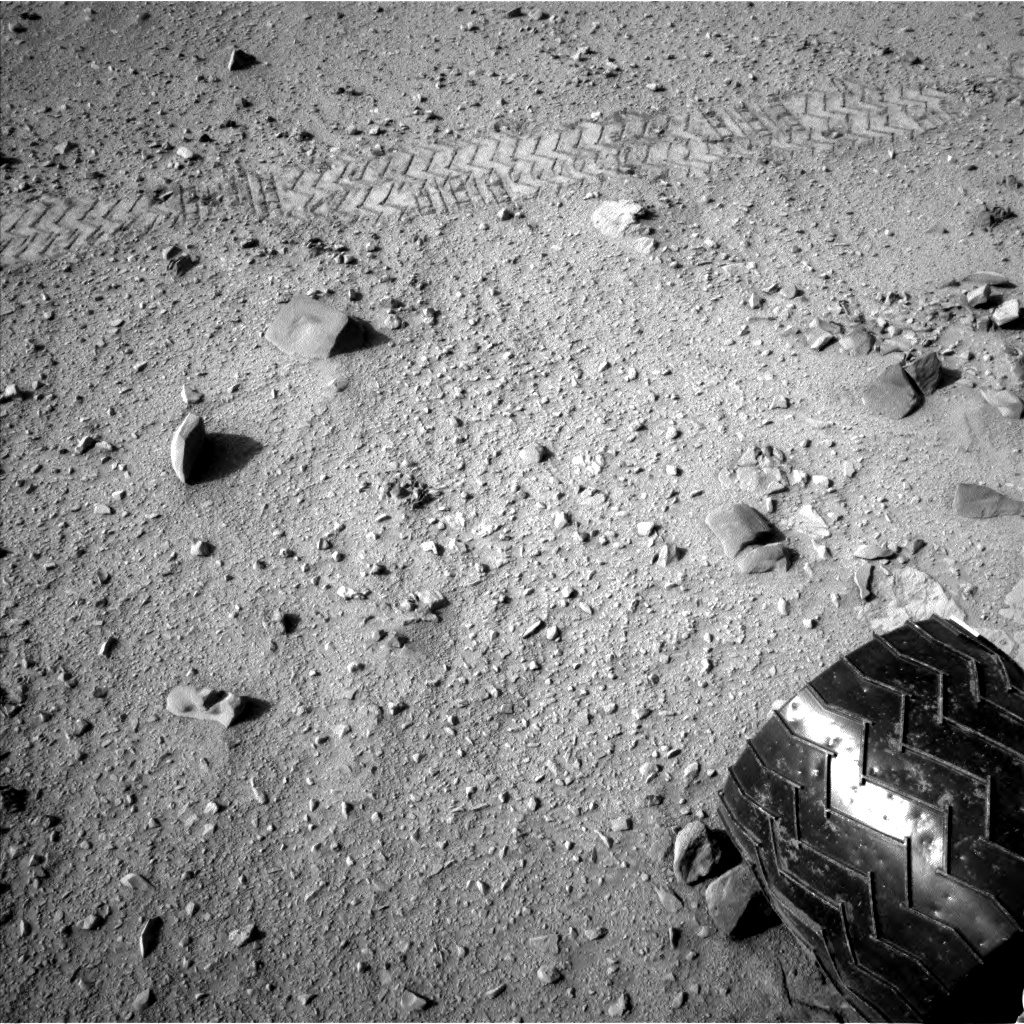 Nasa's Mars rover Curiosity acquired this image using its Left Navigation Camera on Sol 329, at drive 270, site number 7