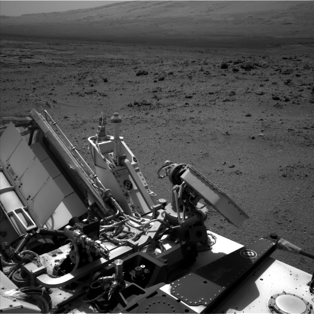 Nasa's Mars rover Curiosity acquired this image using its Left Navigation Camera on Sol 330, at drive 270, site number 7