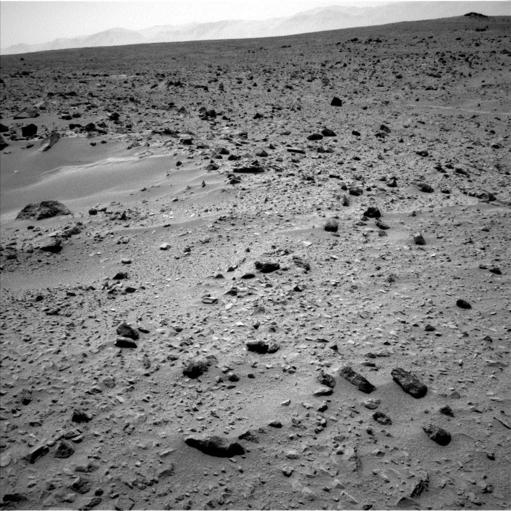 Nasa's Mars rover Curiosity acquired this image using its Left Navigation Camera on Sol 331, at drive 368, site number 7