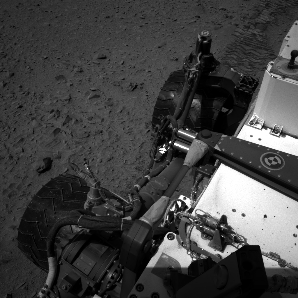 Nasa's Mars rover Curiosity acquired this image using its Right Navigation Camera on Sol 331, at drive 368, site number 7