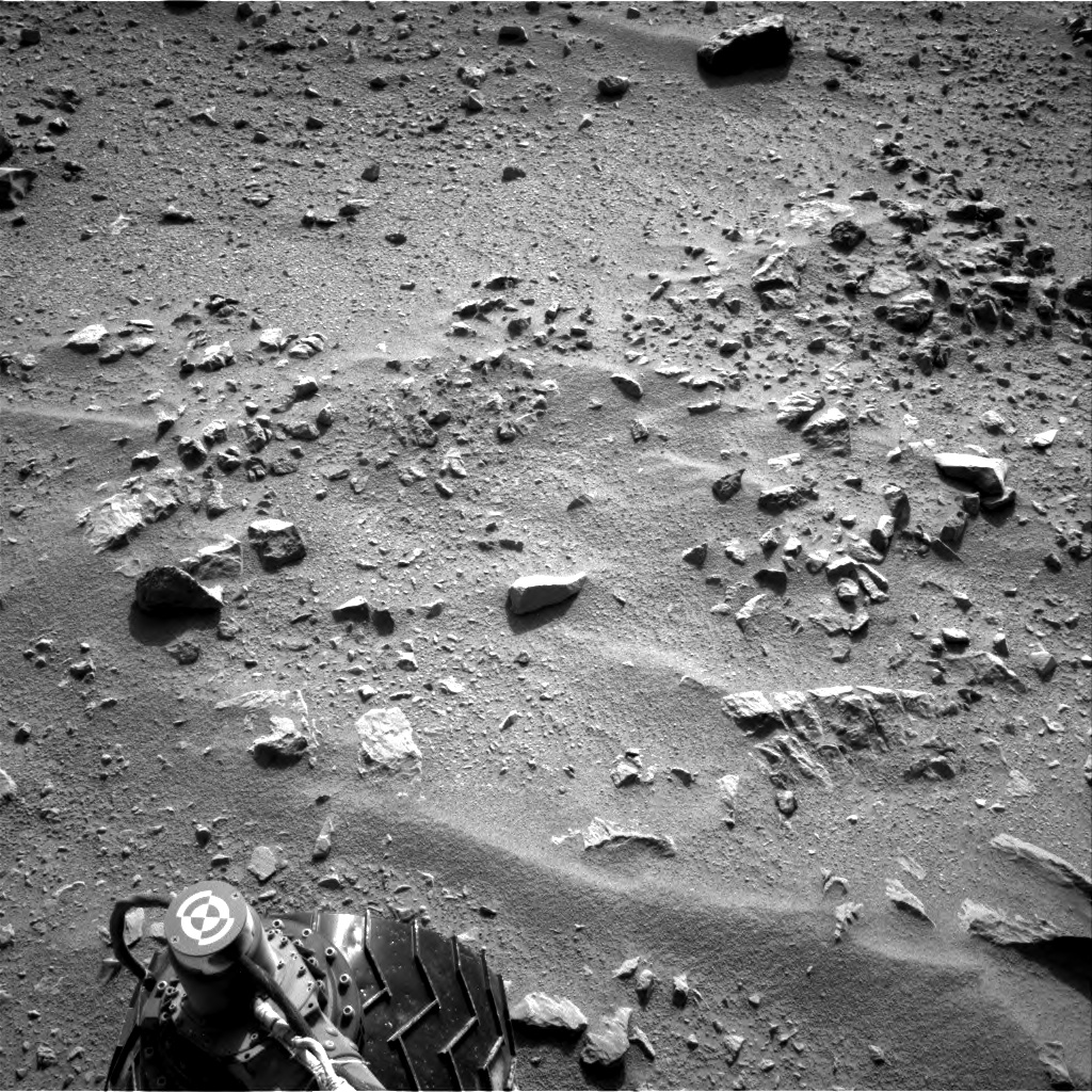 Nasa's Mars rover Curiosity acquired this image using its Right Navigation Camera on Sol 333, at drive 0, site number 8