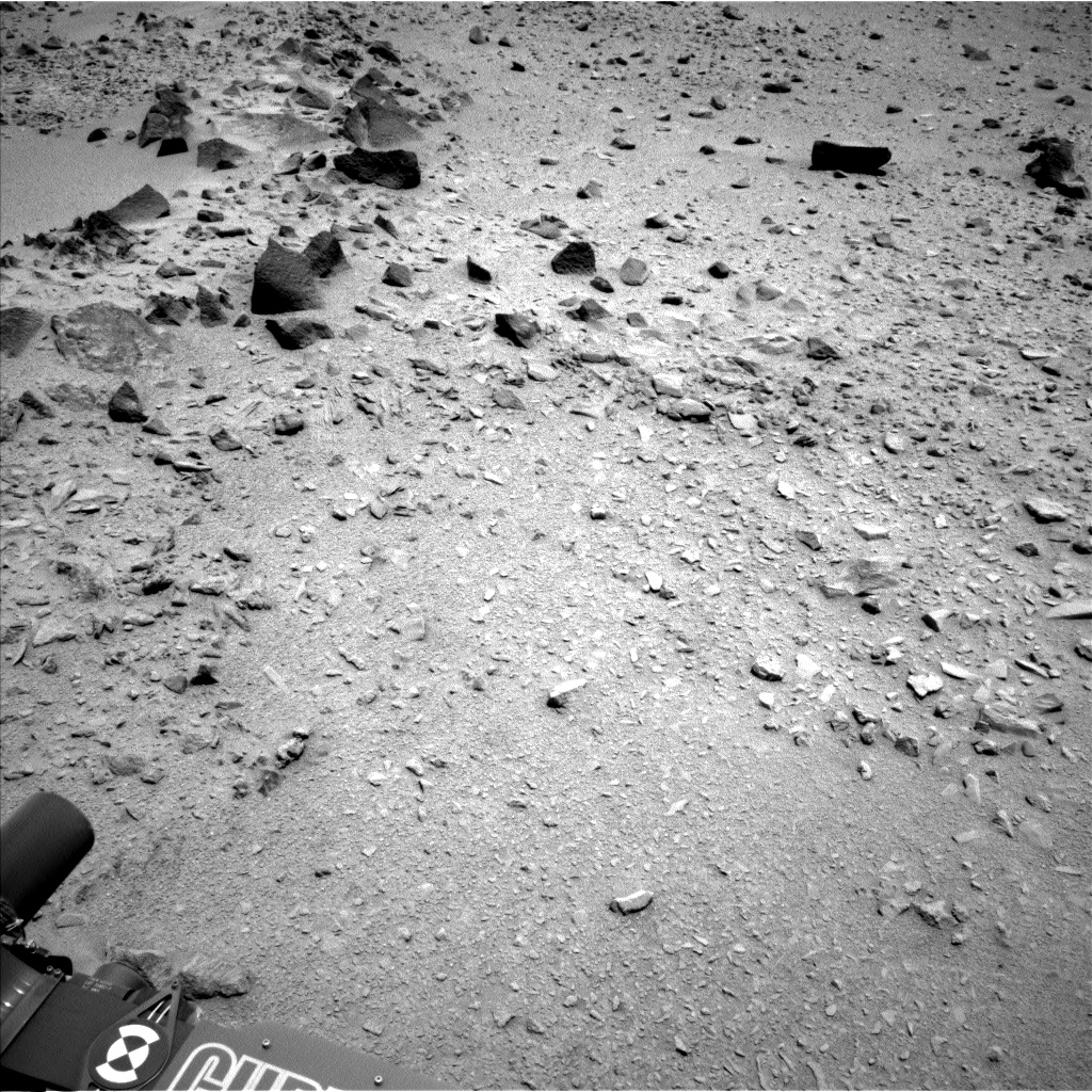 Nasa's Mars rover Curiosity acquired this image using its Left Navigation Camera on Sol 335, at drive 126, site number 8