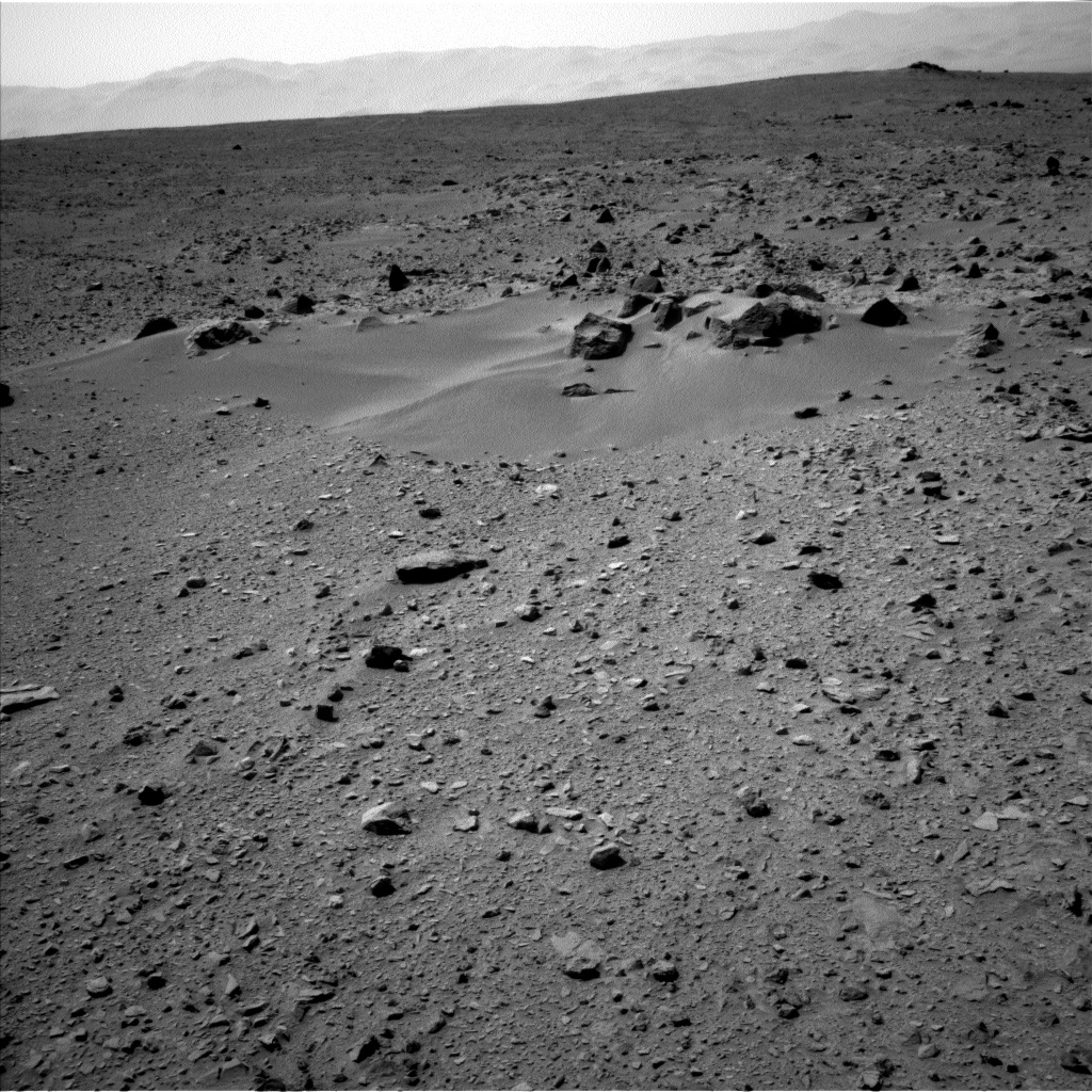 Nasa's Mars rover Curiosity acquired this image using its Left Navigation Camera on Sol 335, at drive 132, site number 8