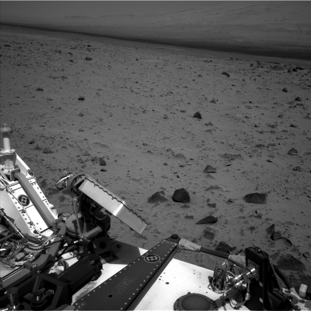 Nasa's Mars rover Curiosity acquired this image using its Left Navigation Camera on Sol 335, at drive 132, site number 8
