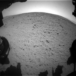 Nasa's Mars rover Curiosity acquired this image using its Front Hazard Avoidance Camera (Front Hazcam) on Sol 337, at drive 494, site number 8