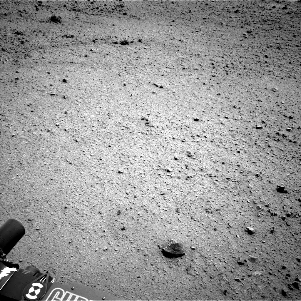 Nasa's Mars rover Curiosity acquired this image using its Left Navigation Camera on Sol 337, at drive 456, site number 8