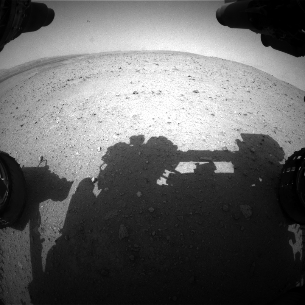 Nasa's Mars rover Curiosity acquired this image using its Front Hazard Avoidance Camera (Front Hazcam) on Sol 339, at drive 610, site number 8