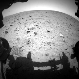 Nasa's Mars rover Curiosity acquired this image using its Front Hazard Avoidance Camera (Front Hazcam) on Sol 340, at drive 1148, site number 8