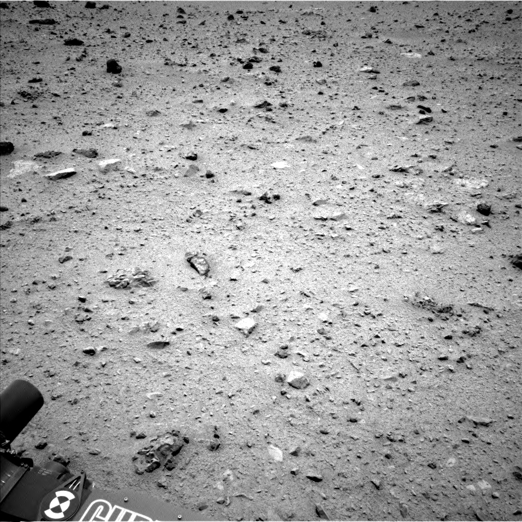 Nasa's Mars rover Curiosity acquired this image using its Left Navigation Camera on Sol 340, at drive 1114, site number 8