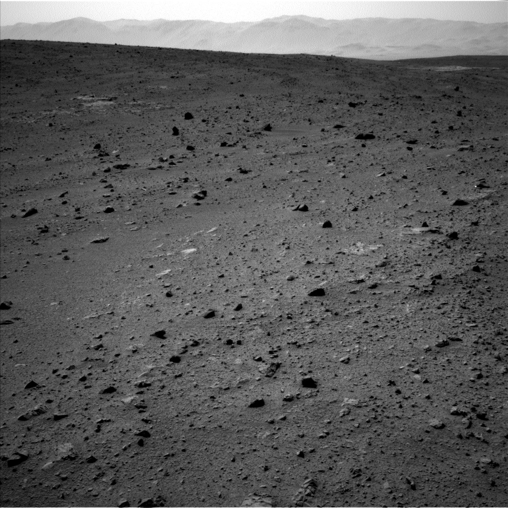 Nasa's Mars rover Curiosity acquired this image using its Left Navigation Camera on Sol 340, at drive 0, site number 9
