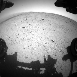 Nasa's Mars rover Curiosity acquired this image using its Front Hazard Avoidance Camera (Front Hazcam) on Sol 342, at drive 228, site number 9