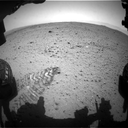 Nasa's Mars rover Curiosity acquired this image using its Front Hazard Avoidance Camera (Front Hazcam) on Sol 343, at drive 362, site number 9