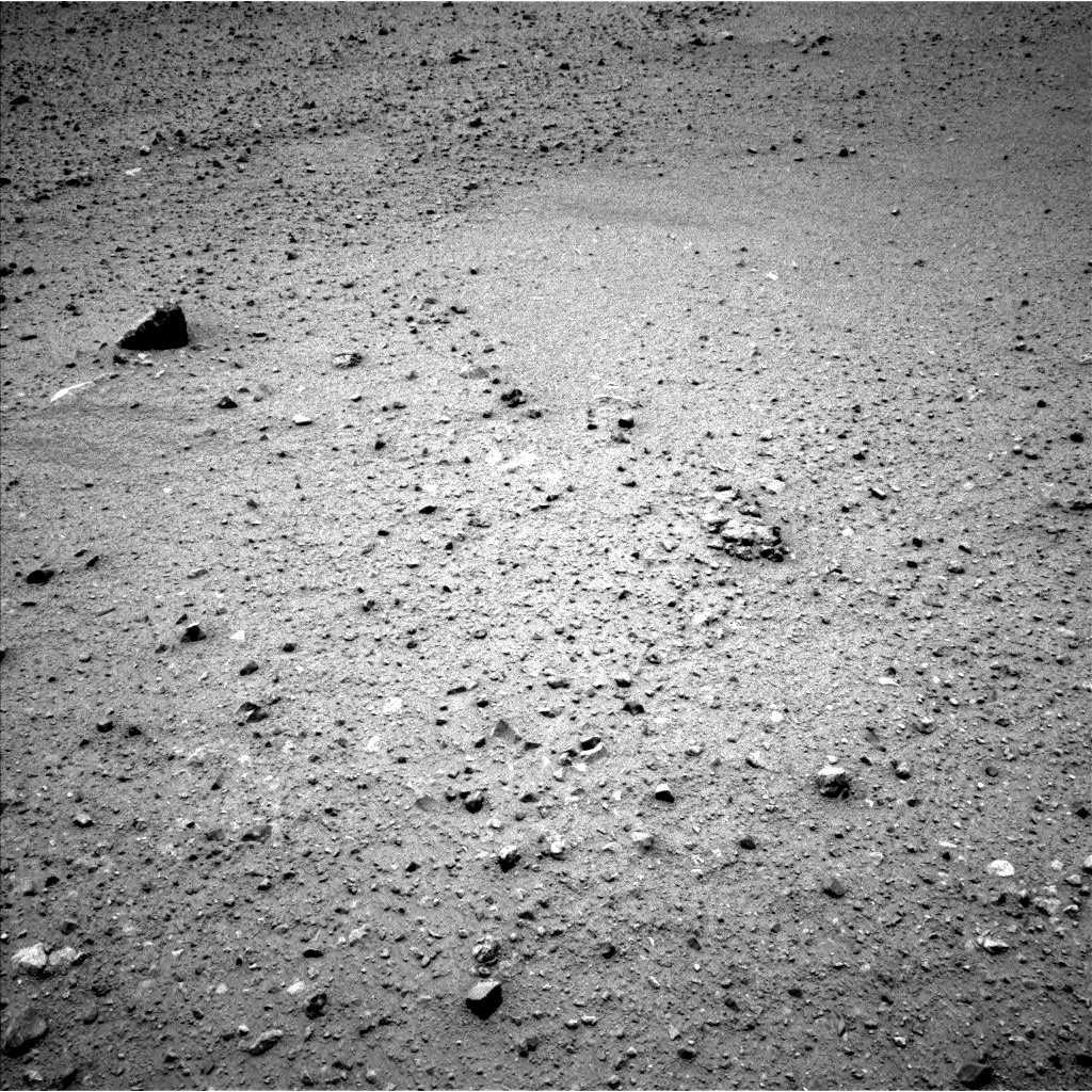 Nasa's Mars rover Curiosity acquired this image using its Left Navigation Camera on Sol 343, at drive 338, site number 9