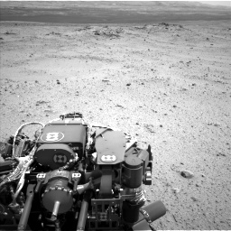 Nasa's Mars rover Curiosity acquired this image using its Left Navigation Camera on Sol 343, at drive 362, site number 9