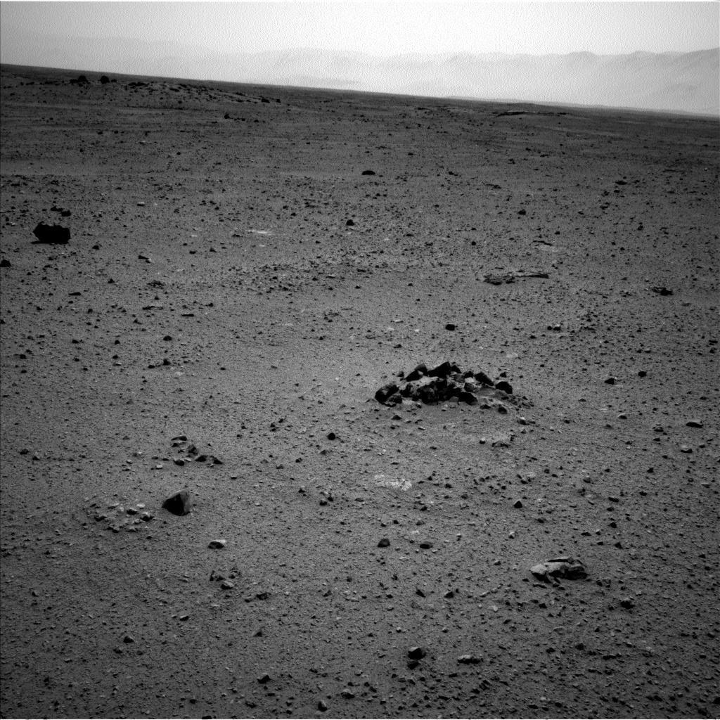 Nasa's Mars rover Curiosity acquired this image using its Left Navigation Camera on Sol 344, at drive 0, site number 10