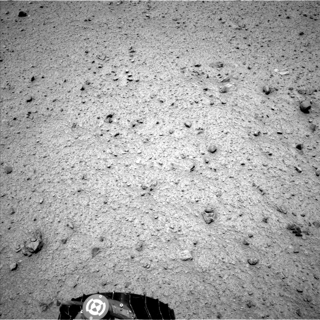 Nasa's Mars rover Curiosity acquired this image using its Left Navigation Camera on Sol 345, at drive 288, site number 10