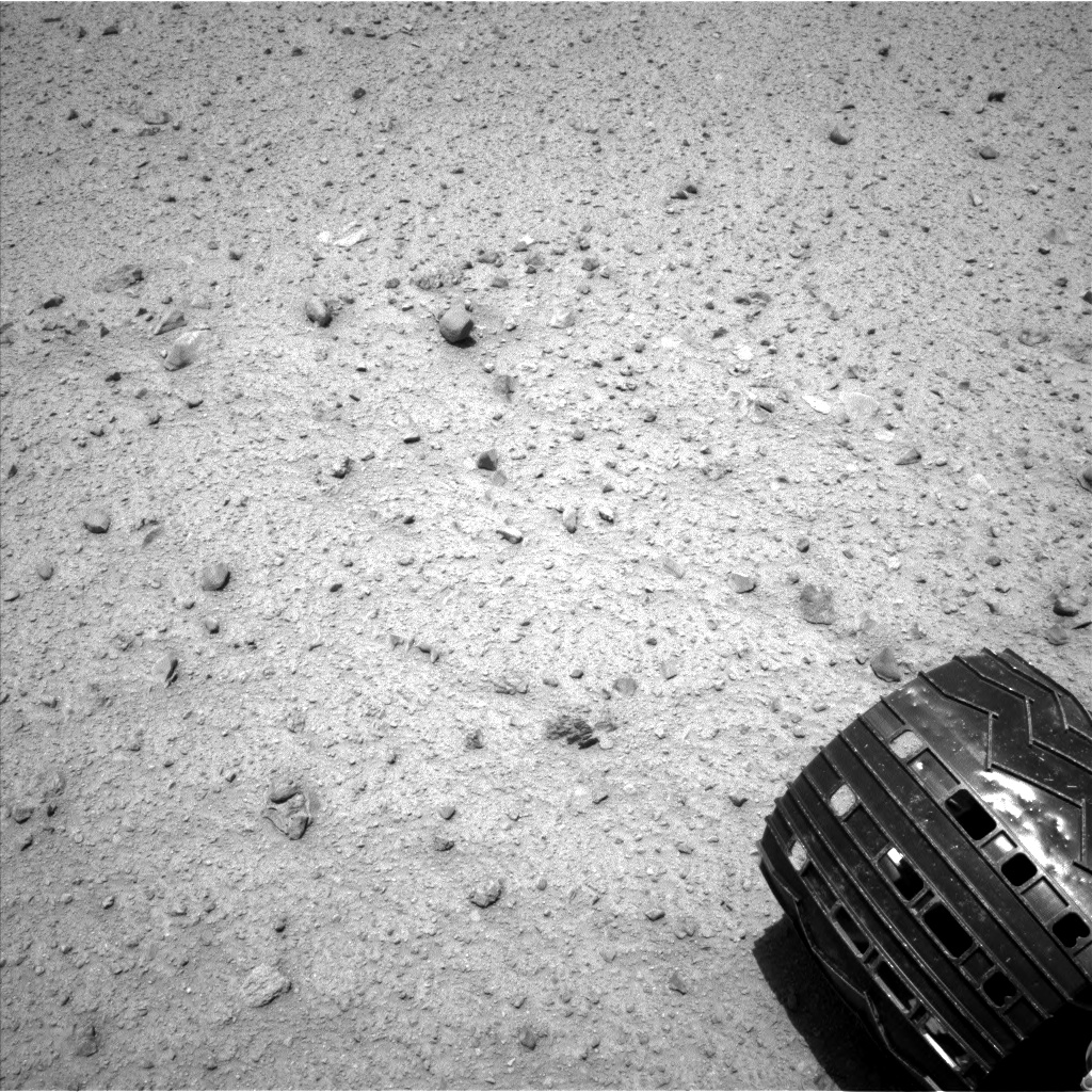 Nasa's Mars rover Curiosity acquired this image using its Left Navigation Camera on Sol 345, at drive 288, site number 10