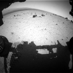 Nasa's Mars rover Curiosity acquired this image using its Front Hazard Avoidance Camera (Front Hazcam) on Sol 347, at drive 508, site number 10