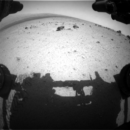 Nasa's Mars rover Curiosity acquired this image using its Front Hazard Avoidance Camera (Front Hazcam) on Sol 347, at drive 508, site number 10