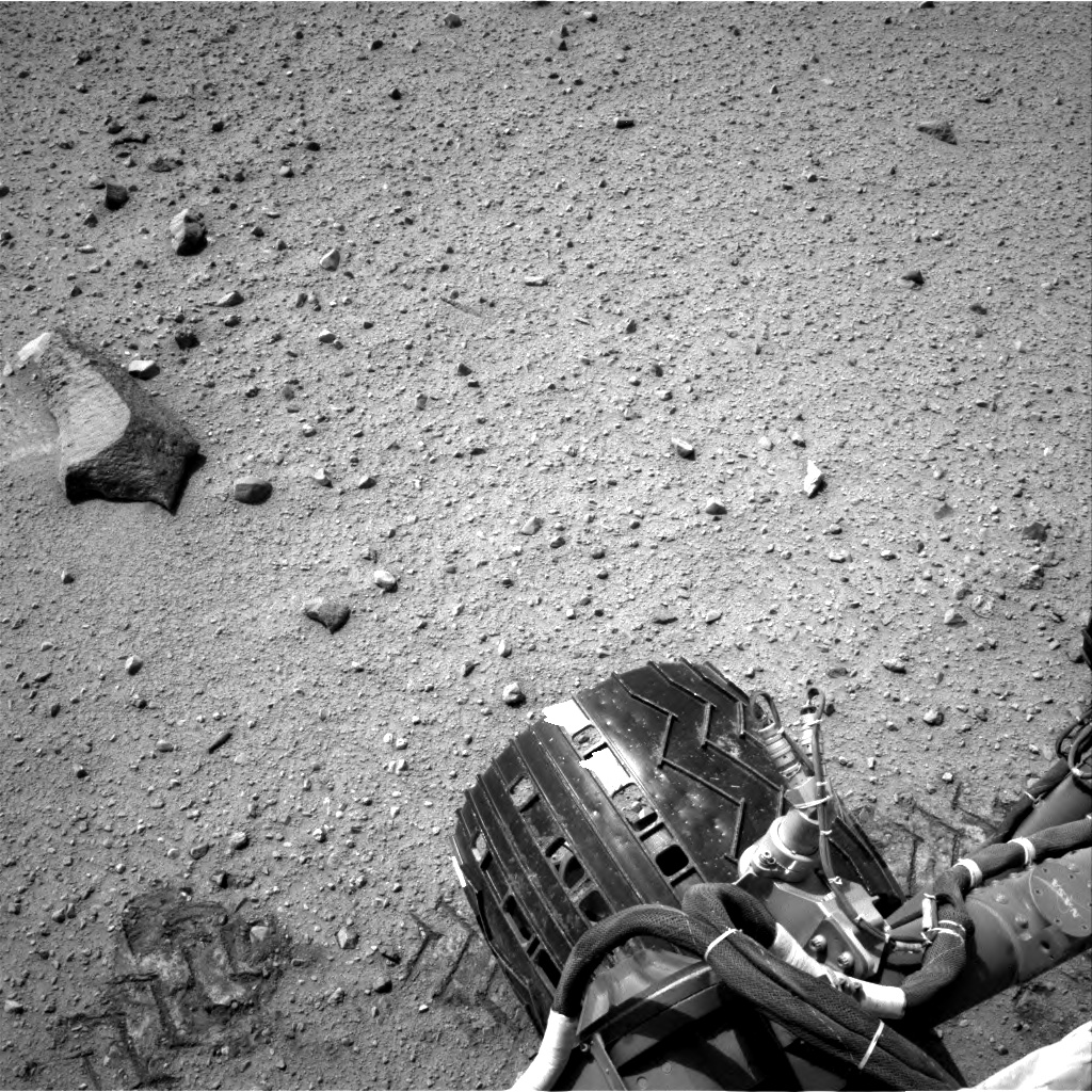 Nasa's Mars rover Curiosity acquired this image using its Right Navigation Camera on Sol 347, at drive 508, site number 10