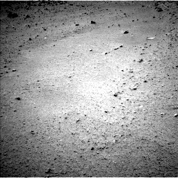 Nasa's Mars rover Curiosity acquired this image using its Left Navigation Camera on Sol 349, at drive 580, site number 10