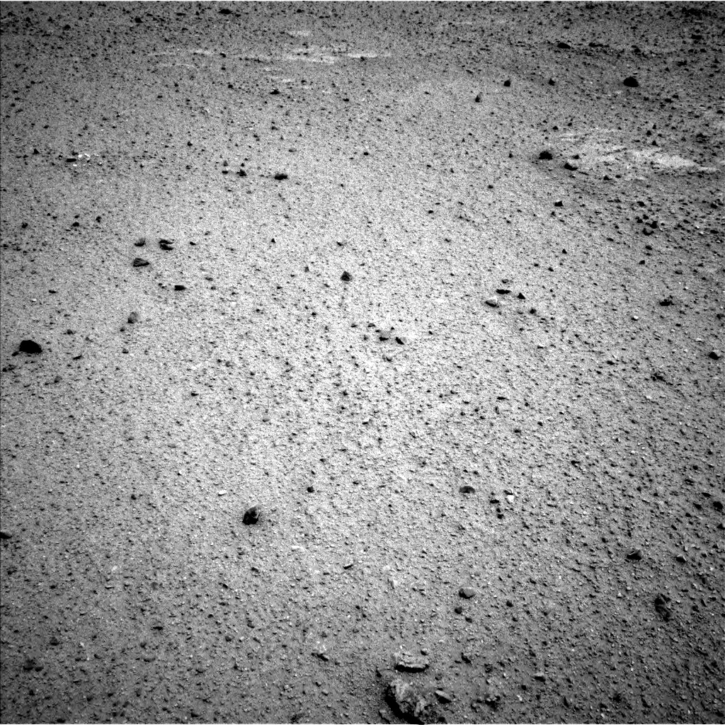 Nasa's Mars rover Curiosity acquired this image using its Left Navigation Camera on Sol 349, at drive 706, site number 10