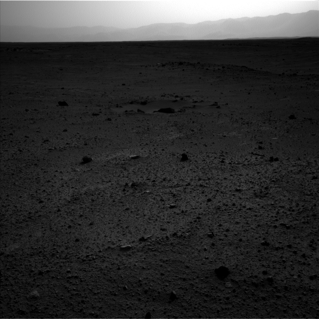 Nasa's Mars rover Curiosity acquired this image using its Left Navigation Camera on Sol 349, at drive 0, site number 11