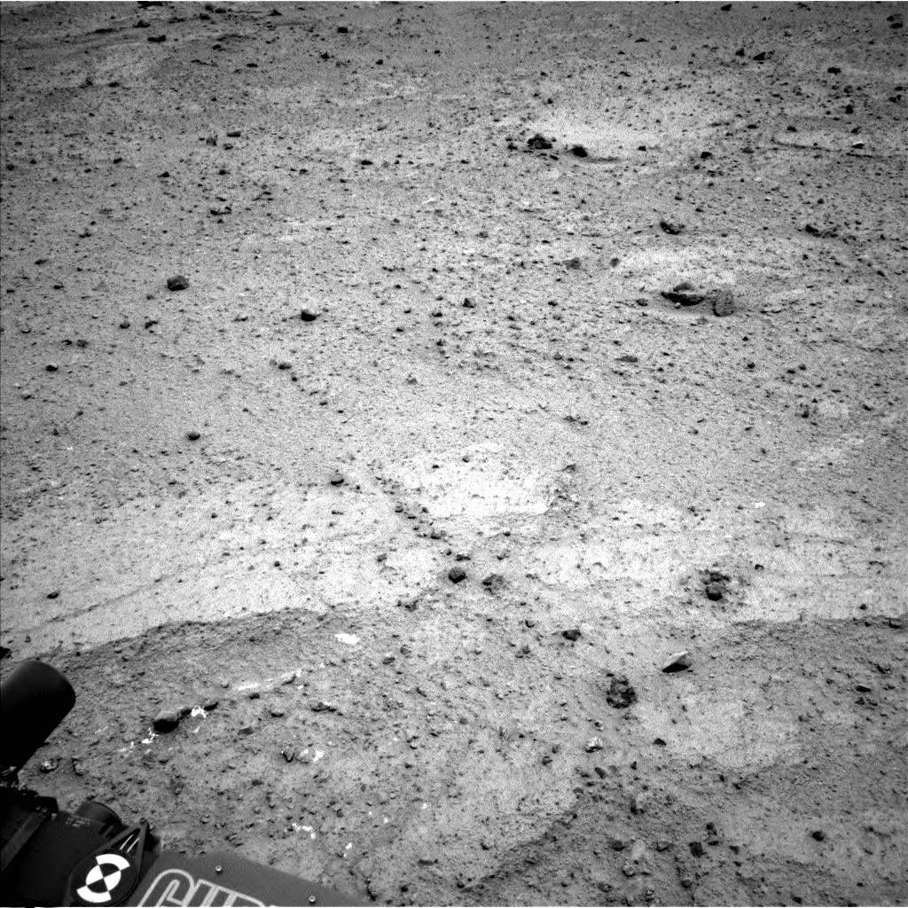 Nasa's Mars rover Curiosity acquired this image using its Left Navigation Camera on Sol 351, at drive 286, site number 11