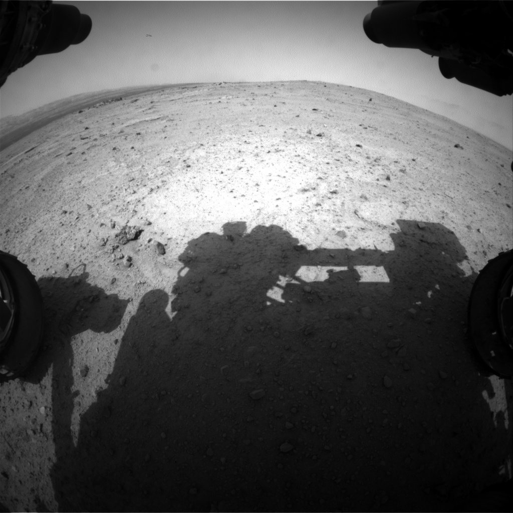 Nasa's Mars rover Curiosity acquired this image using its Front Hazard Avoidance Camera (Front Hazcam) on Sol 352, at drive 302, site number 11