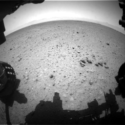 Nasa's Mars rover Curiosity acquired this image using its Front Hazard Avoidance Camera (Front Hazcam) on Sol 354, at drive 512, site number 11