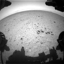 Nasa's Mars rover Curiosity acquired this image using its Front Hazard Avoidance Camera (Front Hazcam) on Sol 354, at drive 512, site number 11
