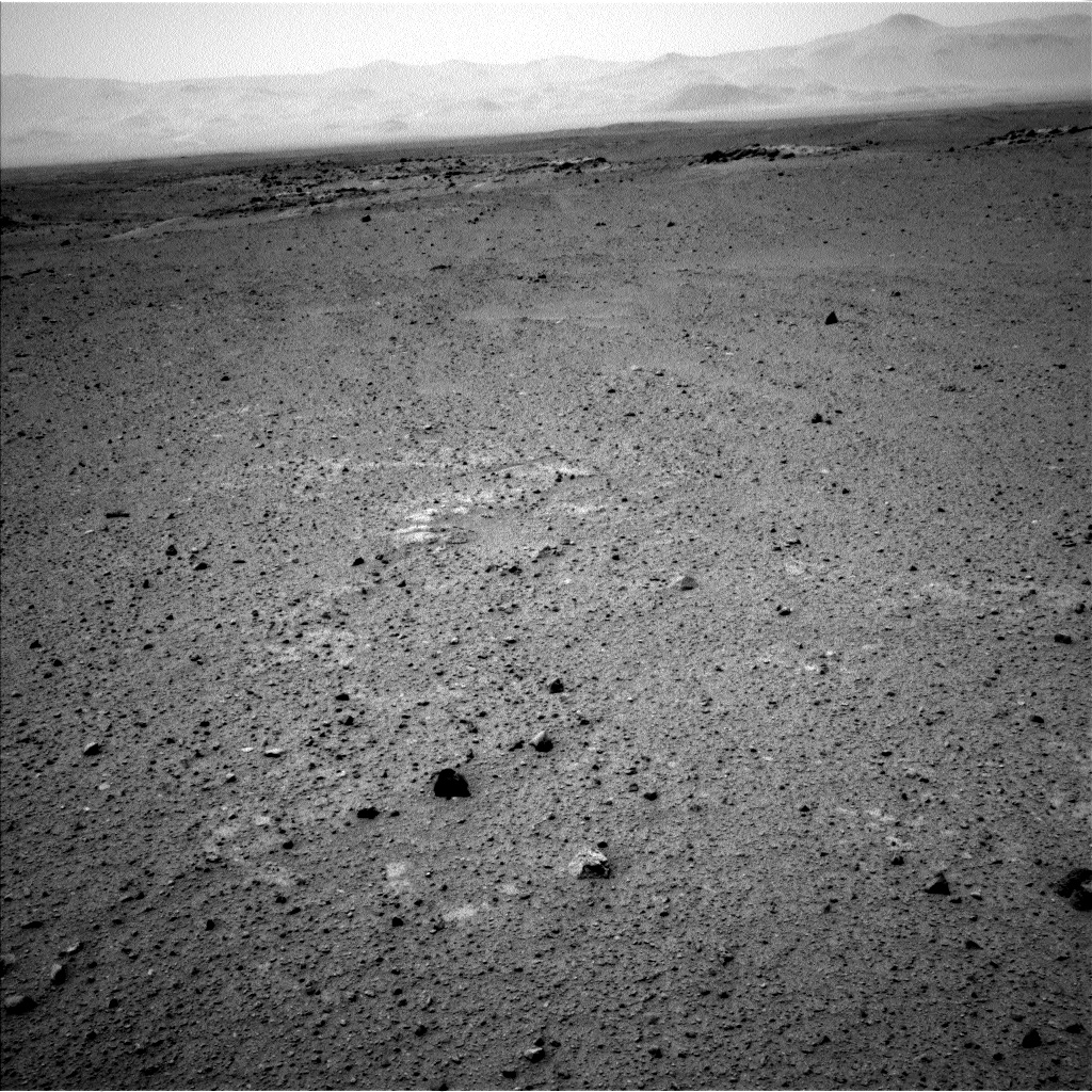 Nasa's Mars rover Curiosity acquired this image using its Left Navigation Camera on Sol 354, at drive 522, site number 11
