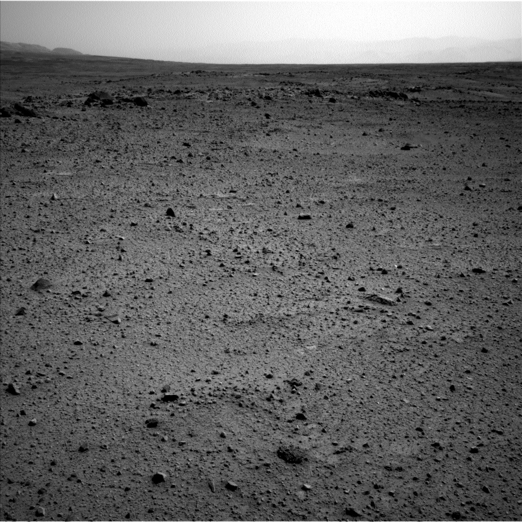 Nasa's Mars rover Curiosity acquired this image using its Left Navigation Camera on Sol 356, at drive 748, site number 11