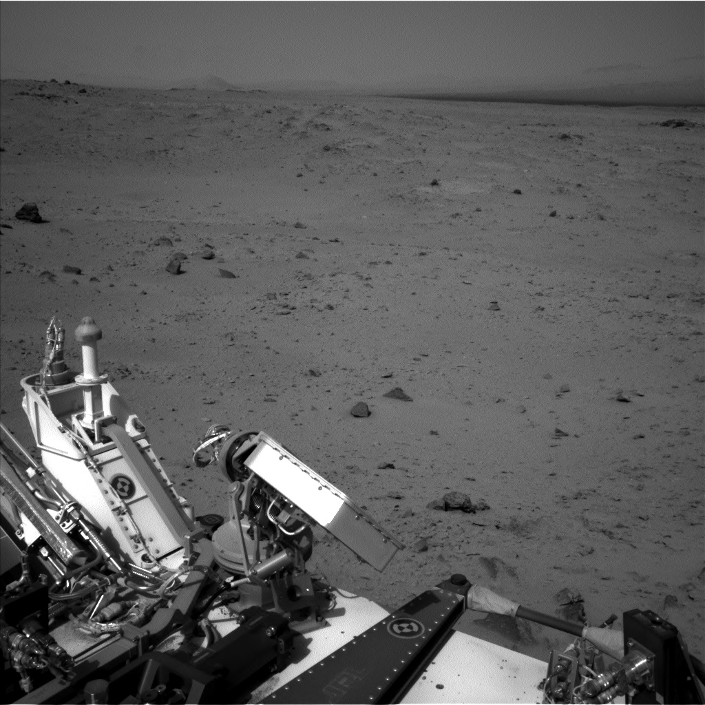 Nasa's Mars rover Curiosity acquired this image using its Left Navigation Camera on Sol 358, at drive 0, site number 12