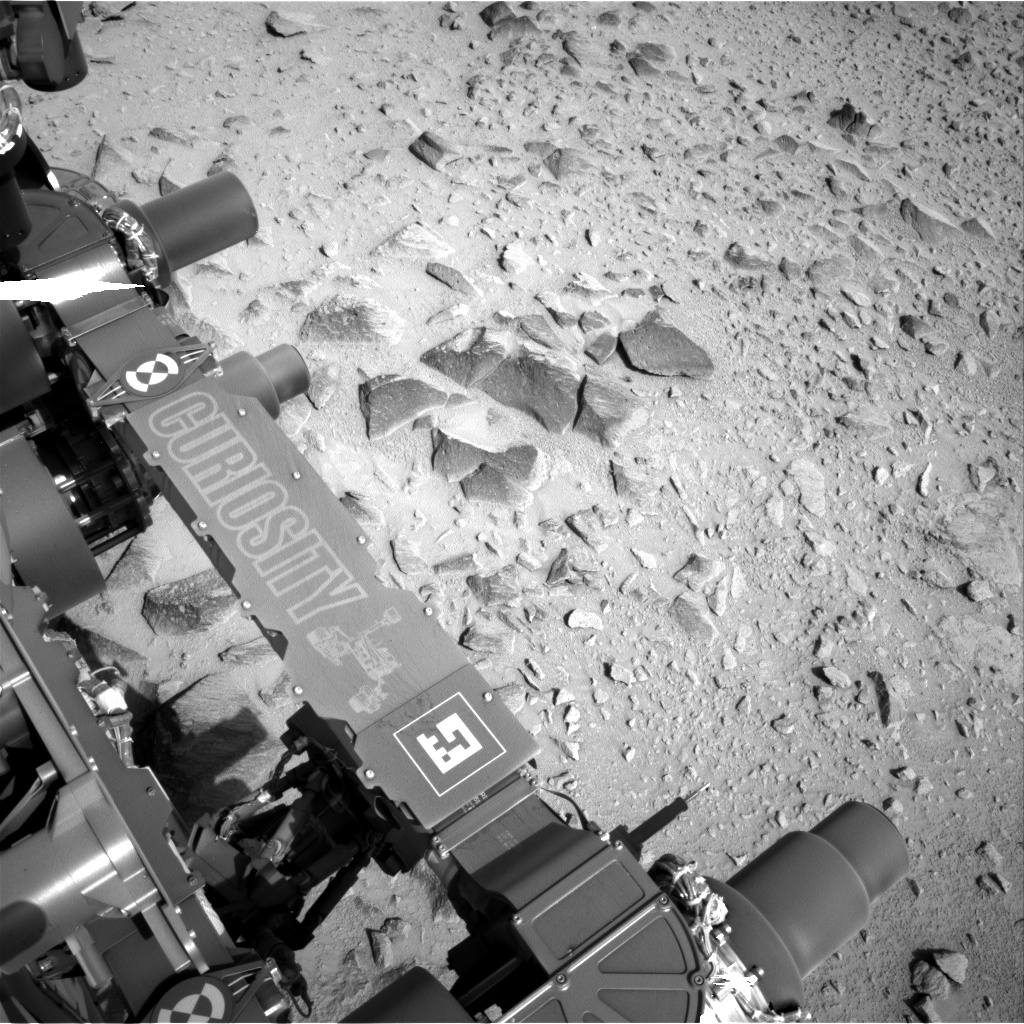 Nasa's Mars rover Curiosity acquired this image using its Right Navigation Camera on Sol 358, at drive 0, site number 12
