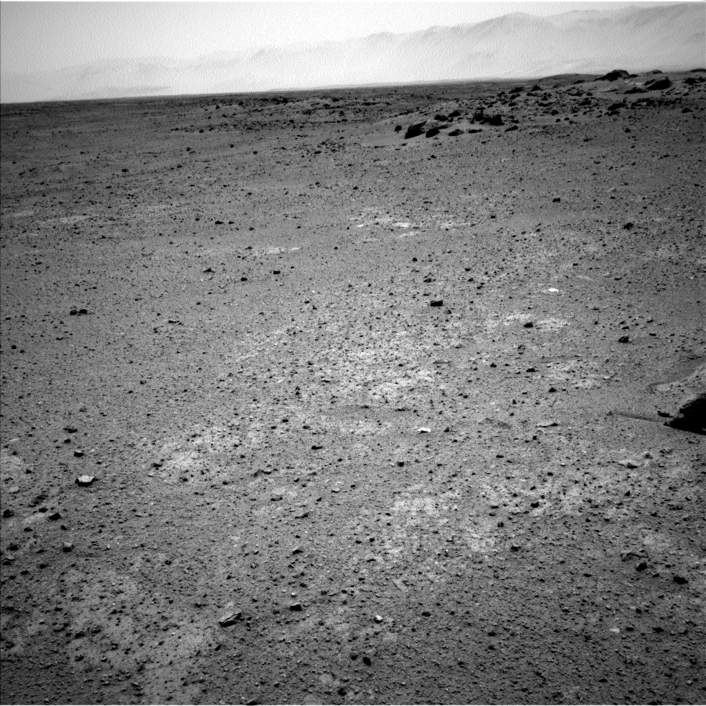 Nasa's Mars rover Curiosity acquired this image using its Left Navigation Camera on Sol 361, at drive 244, site number 12